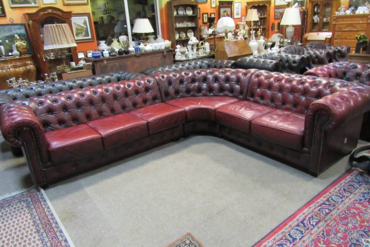 CHESTERFIELD KŮŽE – ROHOVÝ č.12321