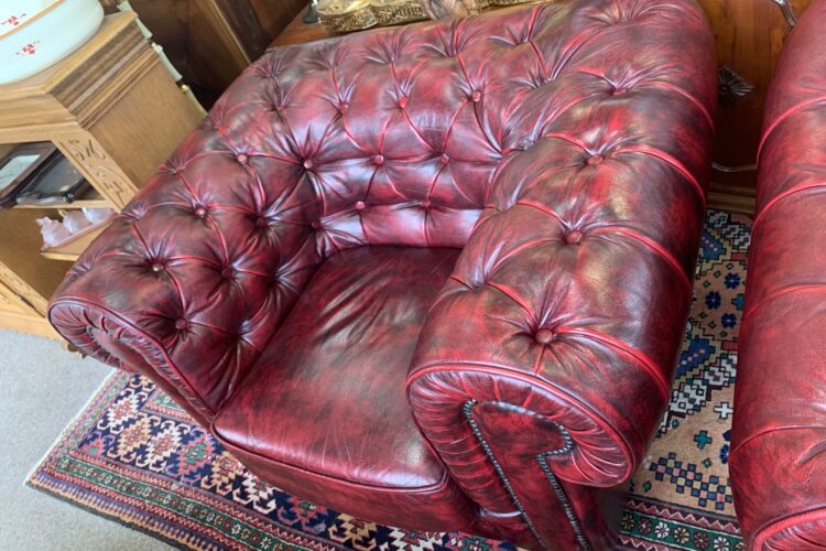 CHESTERFIELD KŘESLA – KŮŽE  č.13040