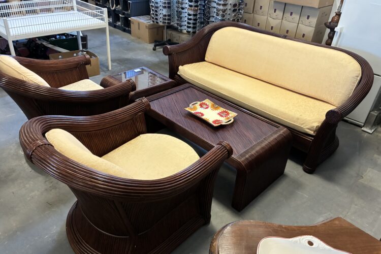 SEDACÍ SOUPRAVA BAMBUS č.13598